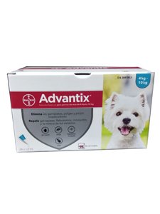 ADVANTIX CLINICO 1 ml.  - De 4 a 10 Kg.